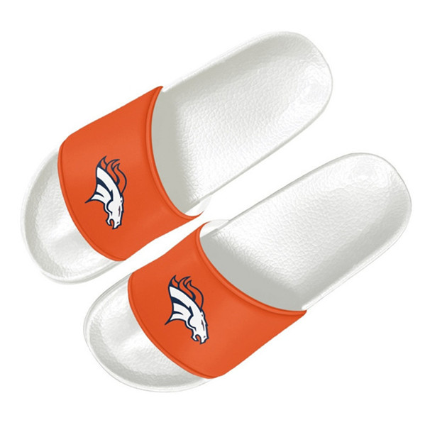 Women's Denver Broncos Flip Flops 001